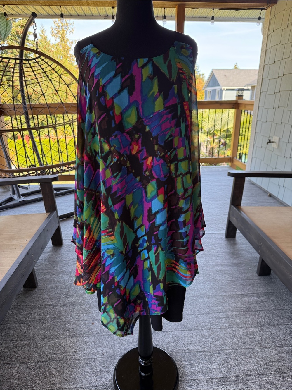 Pretty Woman | Abstract Print Erica Dress